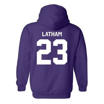 Kansas State - NCAA Women's Volleyball : Lauren Latham - Classic Shersey Hooded Sweatshirt-1