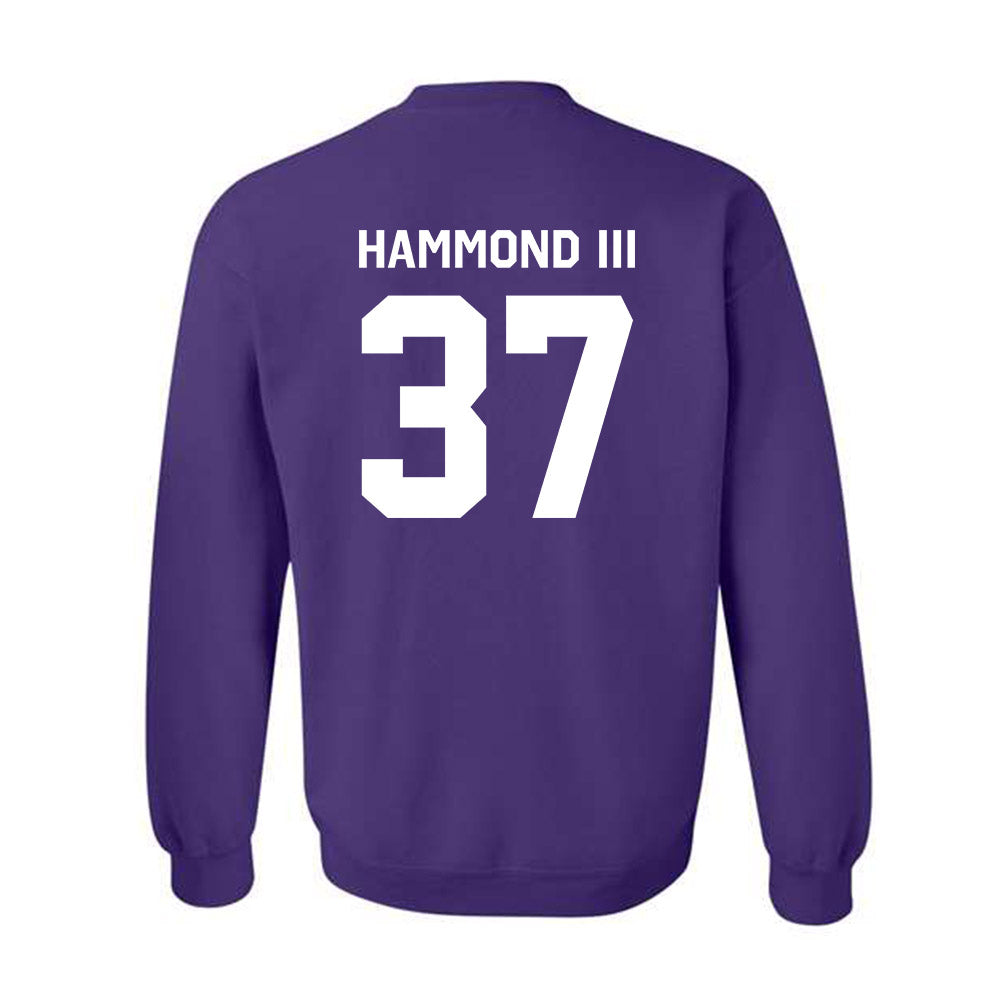 Kansas State - NCAA Football : Robert Hammond III - Classic Shersey Crewneck Sweatshirt-1