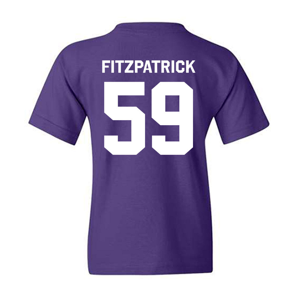 Kansas State - NCAA Football : George Fitzpatrick - Classic Shersey Youth T-Shirt-1