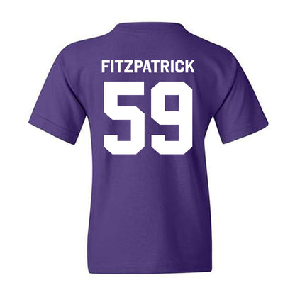 Kansas State - NCAA Football : George Fitzpatrick - Classic Shersey Youth T-Shirt-1