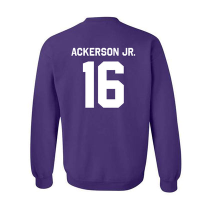 Kansas State - NCAA Football : Dj Ackerson Jr. - Classic Shersey Crewneck Sweatshirt-1