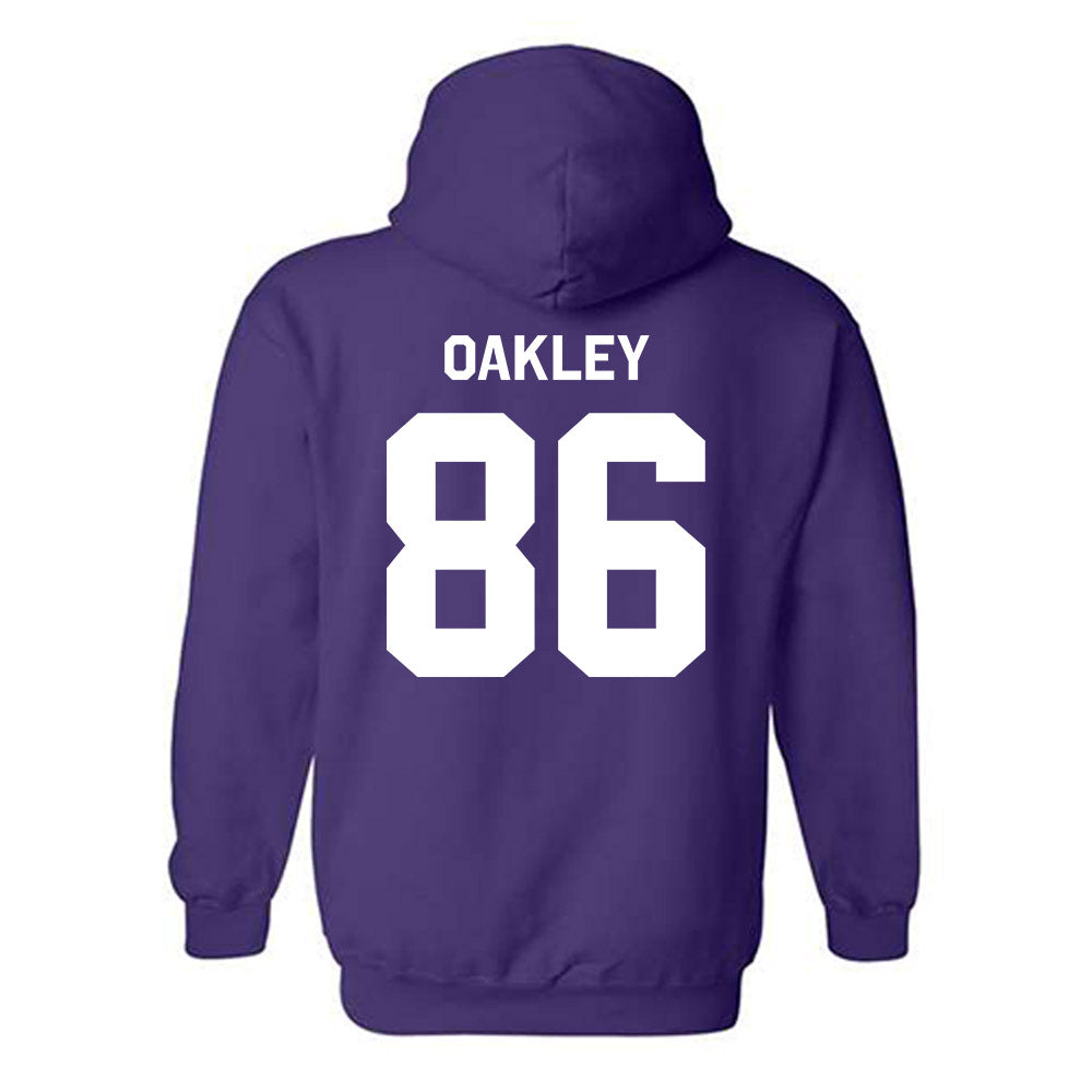 Kansas State - NCAA Football : Garrett Oakley - Classic Shersey Hooded Sweatshirt-1