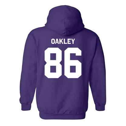 Kansas State - NCAA Football : Garrett Oakley - Classic Shersey Hooded Sweatshirt-1