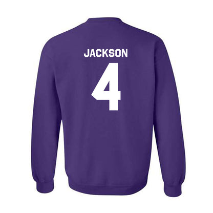 Kansas State - NCAA Football : Joe Jackson - Classic Shersey Crewneck Sweatshirt-1