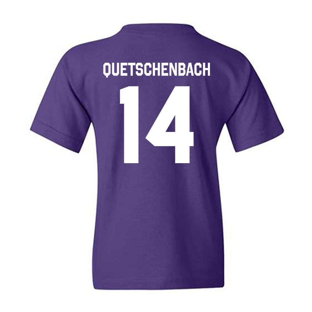 Kansas State - NCAA Baseball : Jack Quetschenbach - Classic Shersey Youth T-Shirt-1