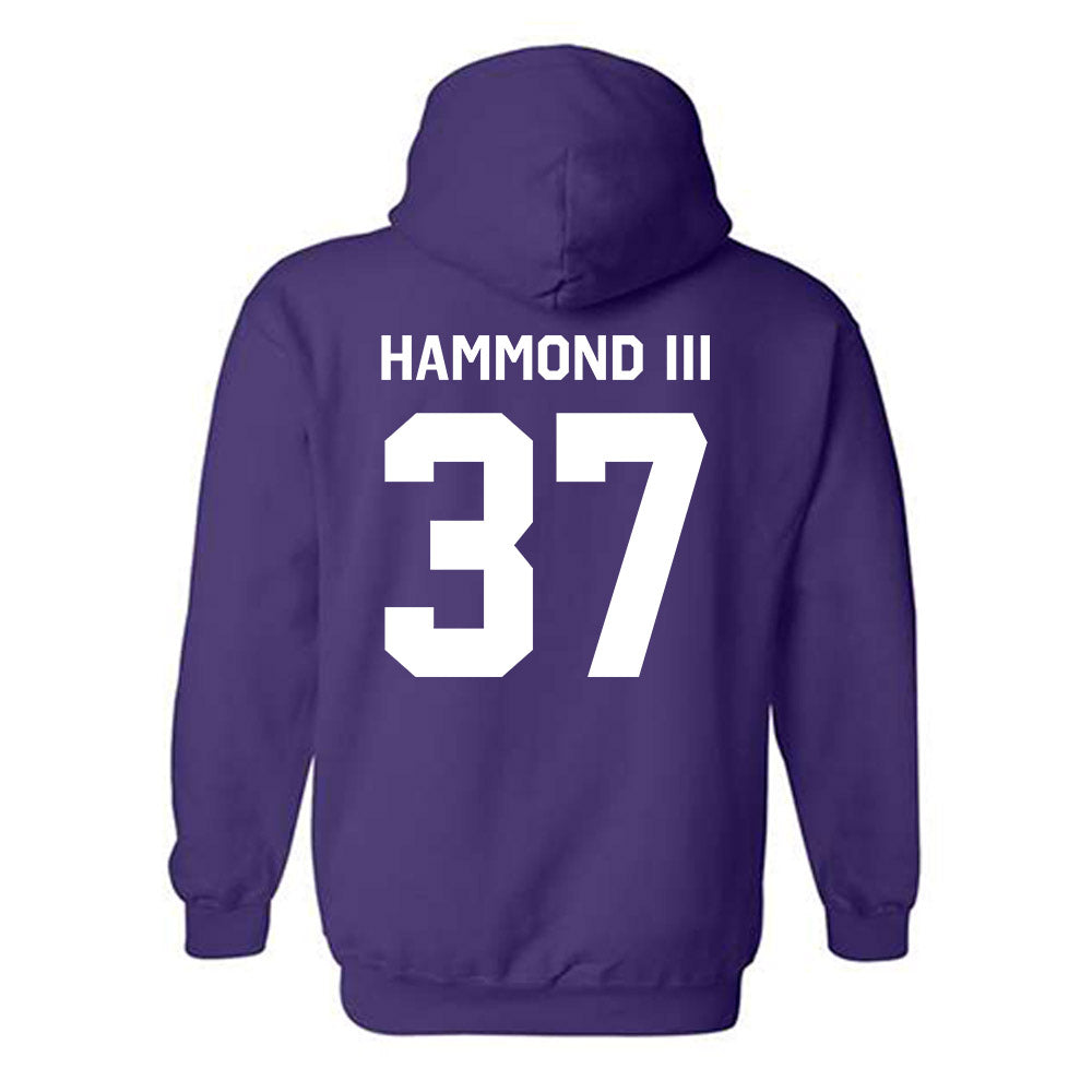 Kansas State - NCAA Football : Robert Hammond III - Classic Shersey Hooded Sweatshirt-1
