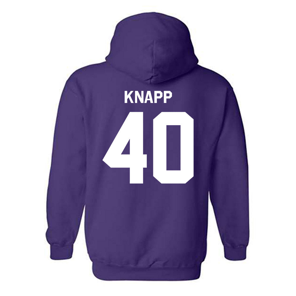 Kansas State - NCAA Football : Dalton Knapp - Classic Shersey Hooded Sweatshirt-1