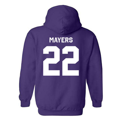 Kansas State - NCAA Women's Soccer : Langley Mayers - Classic Shersey Hooded Sweatshirt-1