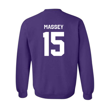 Kansas State - NCAA Women's Volleyball : Addison Massey - Classic Shersey Crewneck Sweatshirt-1