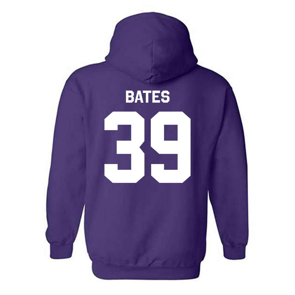 Kansas State - NCAA Football : Travis Bates - Classic Shersey Hooded Sweatshirt-1