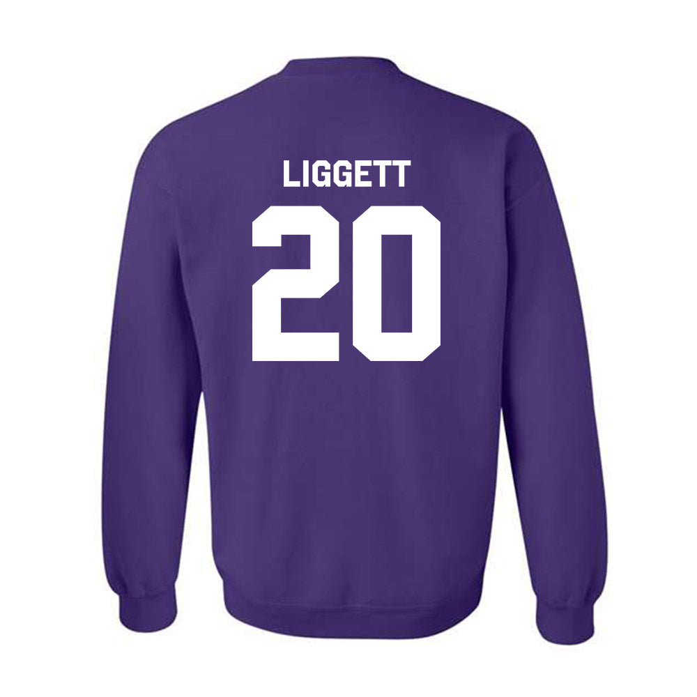 Kansas State - NCAA Baseball : Carson Liggett - Classic Shersey Crewneck Sweatshirt-1