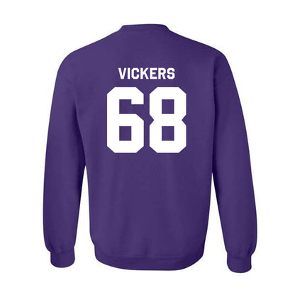 Kansas State - NCAA Football : Joe Vickers - Classic Shersey Crewneck Sweatshirt-1