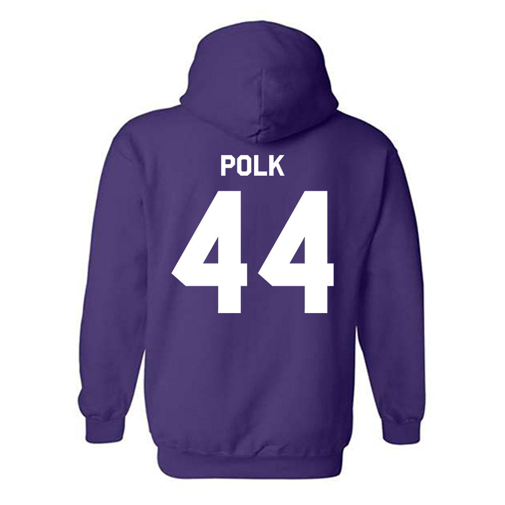 Kansas State - NCAA Football : Weston Polk - Classic Shersey Hooded Sweatshirt-3