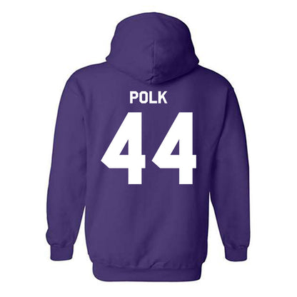 Kansas State - NCAA Football : Weston Polk - Classic Shersey Hooded Sweatshirt-3