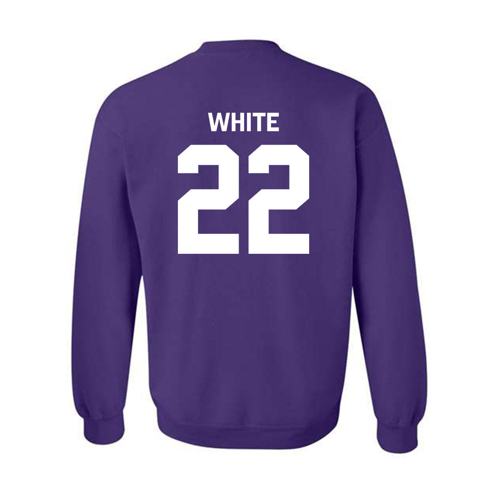 Kansas State - NCAA Women's Basketball : Ramiya White - Classic Shersey Crewneck Sweatshirt-1