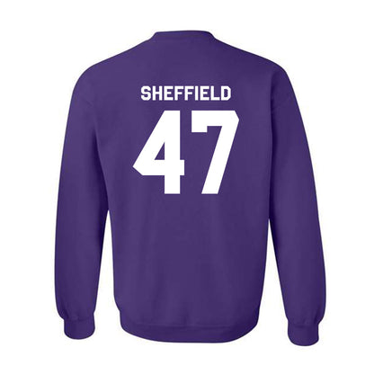 Kansas State - NCAA Baseball : Lincoln Sheffield - Classic Shersey Crewneck Sweatshirt-1