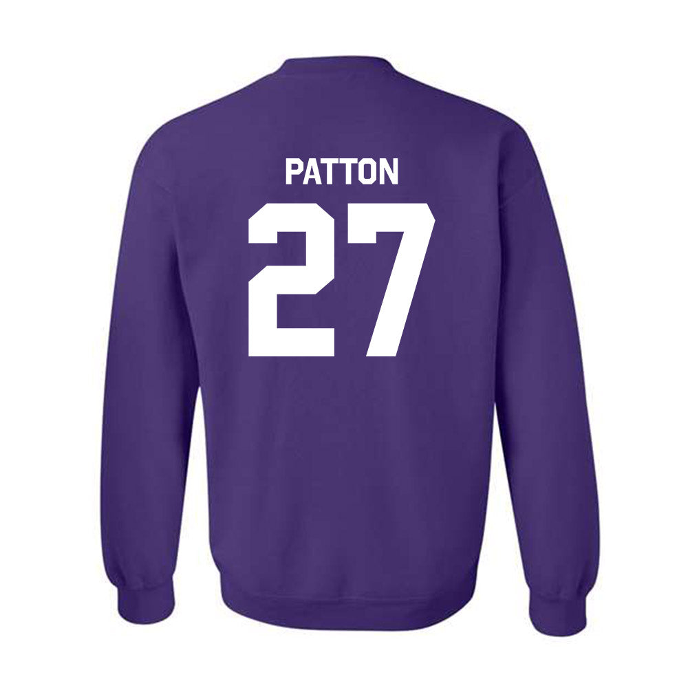 Kansas State - NCAA Football : Cub Patton - Classic Shersey Crewneck Sweatshirt-1