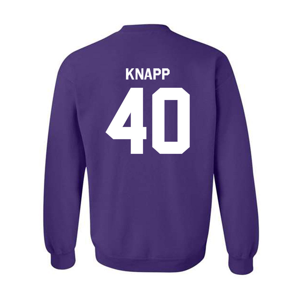 Kansas State - NCAA Football : Dalton Knapp - Classic Shersey Crewneck Sweatshirt-1