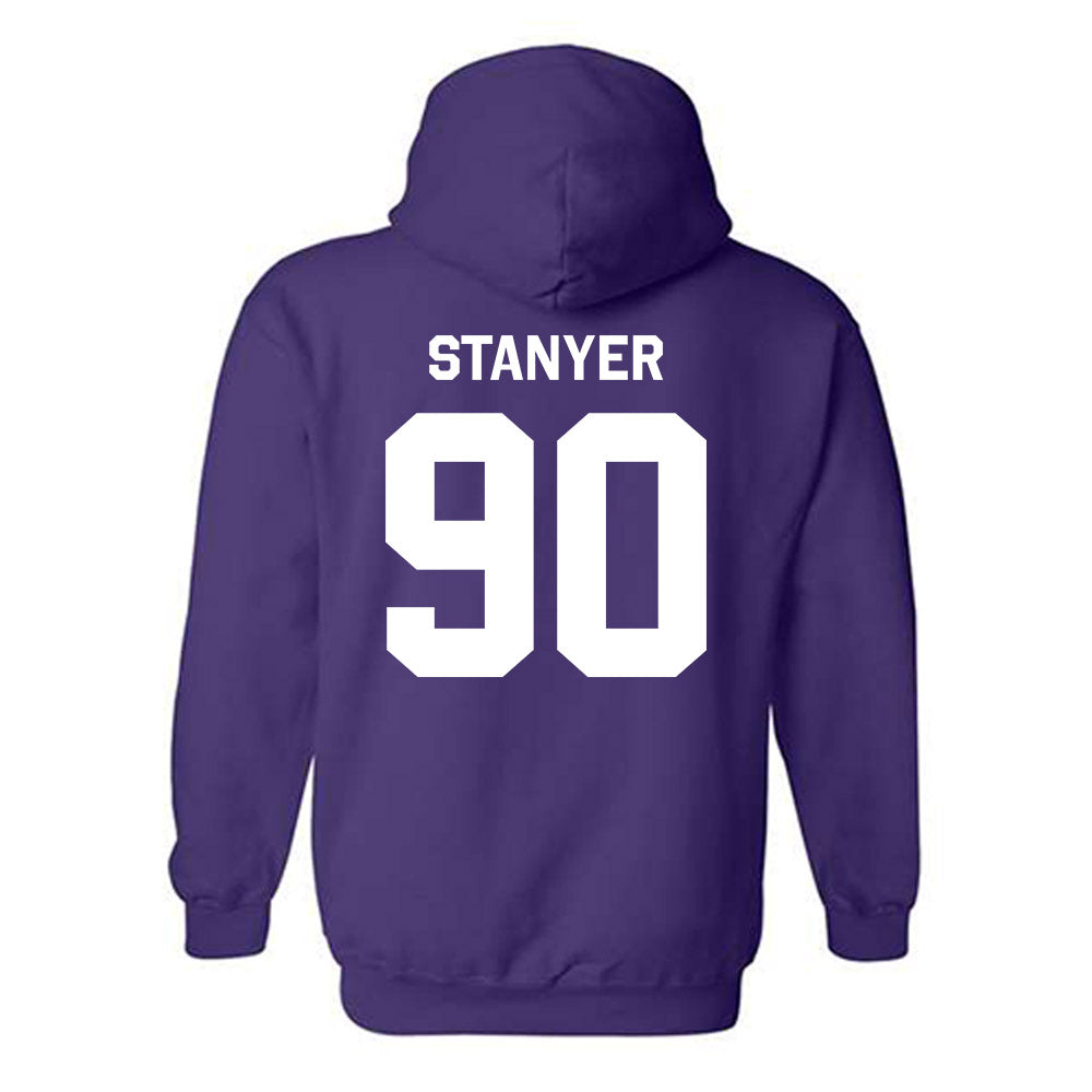 Kansas State - NCAA Football : Brad Stanyer - Classic Shersey Hooded Sweatshirt-1