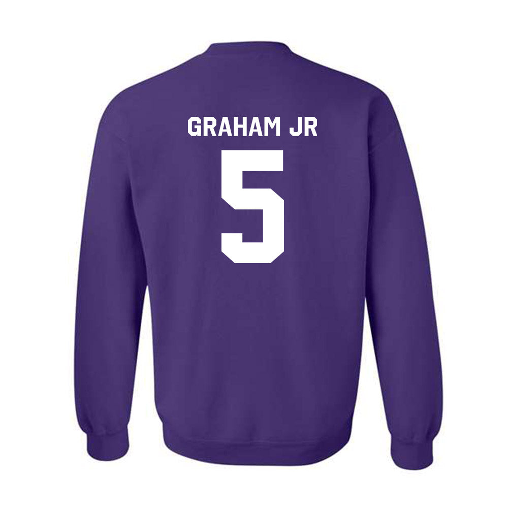 Kansas State - NCAA Football : Micheal Graham Jr - Classic Shersey Crewneck Sweatshirt-1