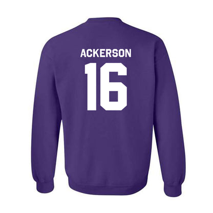 Kansas State - NCAA Football : Dj Ackerson - Classic Shersey Crewneck Sweatshirt-1