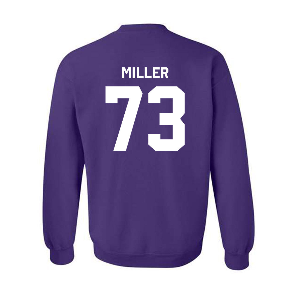 Kansas State - NCAA Football : Ollie Miller - Classic Shersey Crewneck Sweatshirt-3