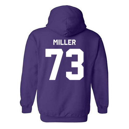Kansas State - NCAA Football : Ollie Miller - Classic Shersey Hooded Sweatshirt-3