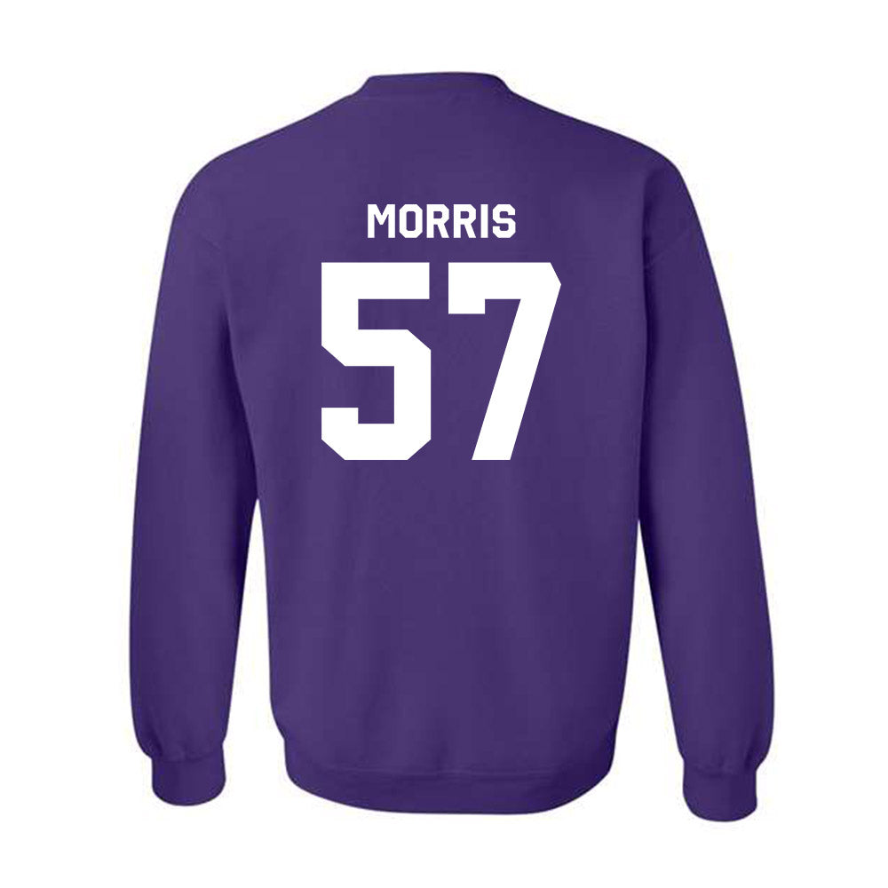 Kansas State - NCAA Football : Delvin Morris - Classic Shersey Crewneck Sweatshirt-1