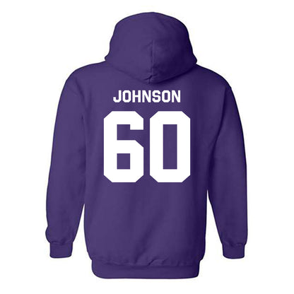 Kansas State - NCAA Football : Andrew Johnson - Classic Shersey Hooded Sweatshirt-1