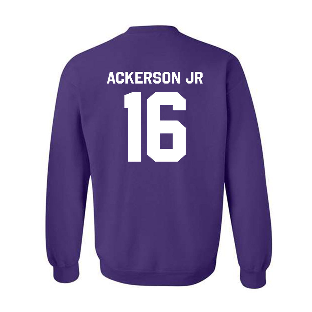 Kansas State - NCAA Football : Dj Ackerson Jr - Classic Shersey Crewneck Sweatshirt-3