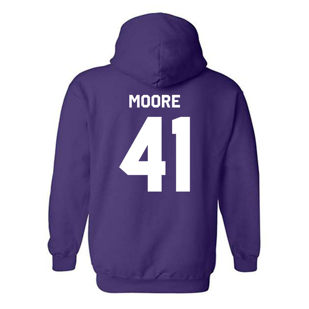 Kansas State - NCAA Football : Ashton Moore - Classic Shersey Hooded Sweatshirt-1