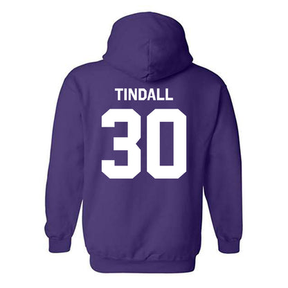 Kansas State - NCAA Women's Volleyball : Tatum Tindall - Classic Shersey Hooded Sweatshirt-1