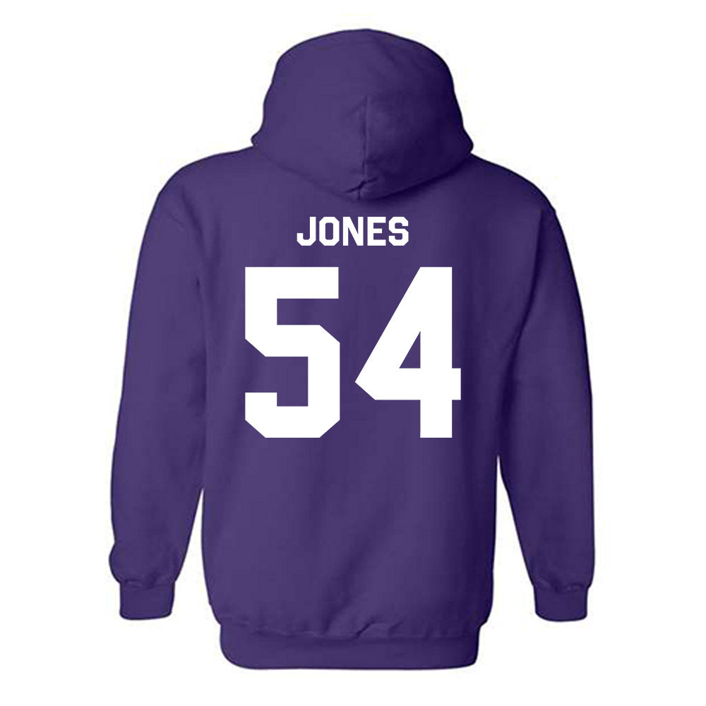Kansas State - NCAA Football : Keiton Jones - Classic Shersey Hooded Sweatshirt-1
