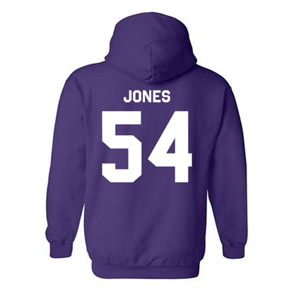Kansas State - NCAA Football : Keiton Jones - Classic Shersey Hooded Sweatshirt-1