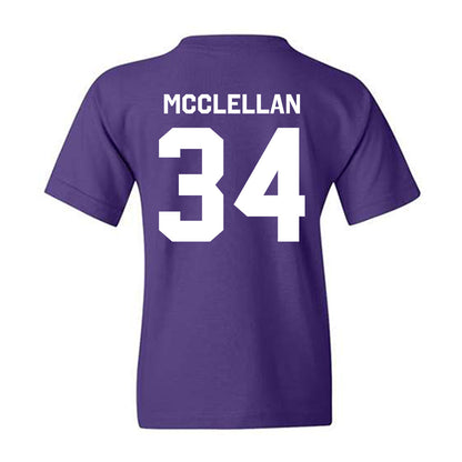 Kansas State - NCAA Football : Nick McClellan - Classic Shersey Youth T-Shirt-1