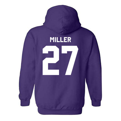Kansas State - NCAA Football : Damion Miller - Classic Shersey Hooded Sweatshirt-3