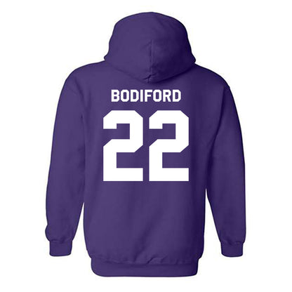 Kansas State - NCAA Football : Makari Bodiford - Classic Shersey Hooded Sweatshirt-3