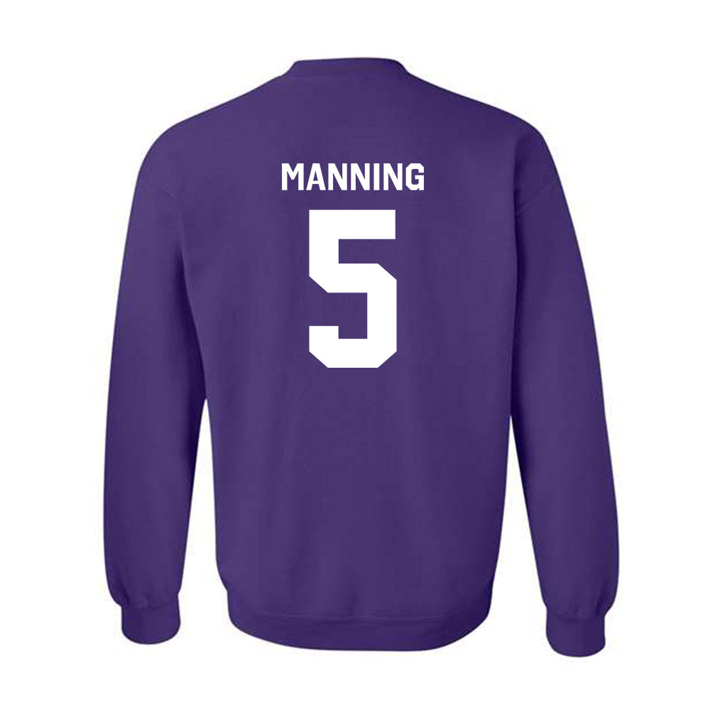 Kansas State - NCAA Football : Joshua Manning - Classic Shersey Crewneck Sweatshirt-3