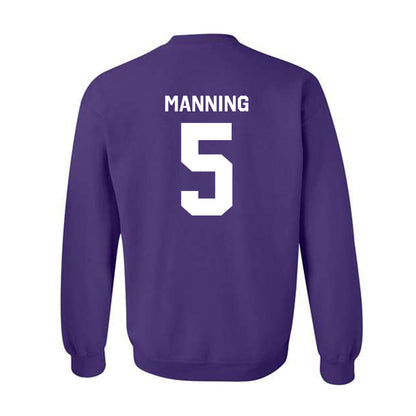 Kansas State - NCAA Football : Joshua Manning - Classic Shersey Crewneck Sweatshirt-3