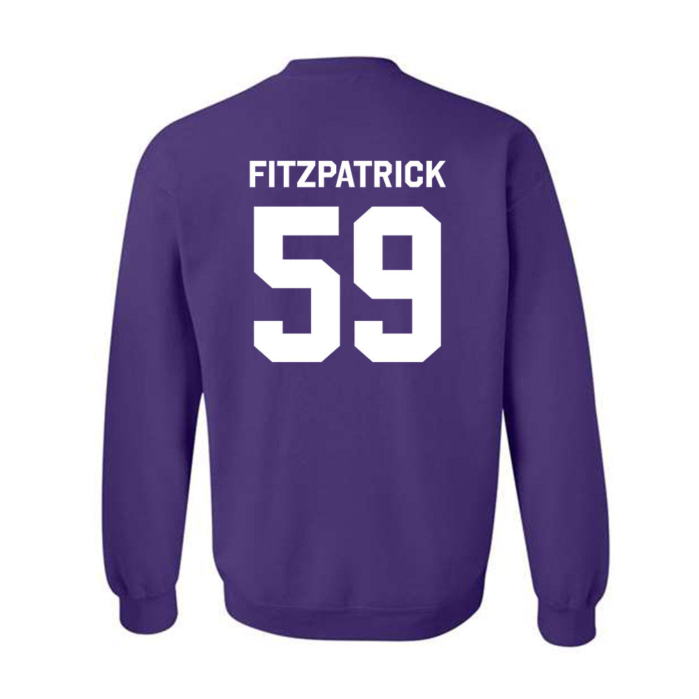 Kansas State - NCAA Football : George Fitzpatrick - Classic Shersey Crewneck Sweatshirt-1