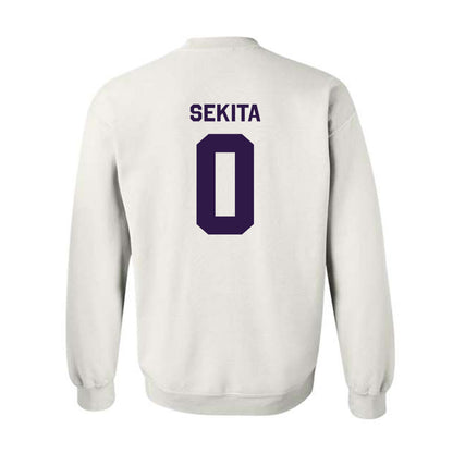 Kansas State - NCAA Women's Volleyball : Fuka Sekita - Classic Shersey Crewneck Sweatshirt-1