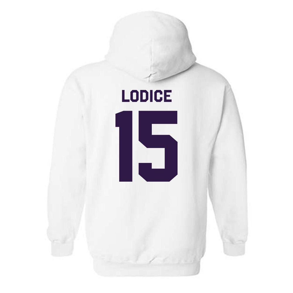 Kansas State - NCAA Baseball : Kyan Lodice - Classic Shersey Hooded Sweatshirt-1