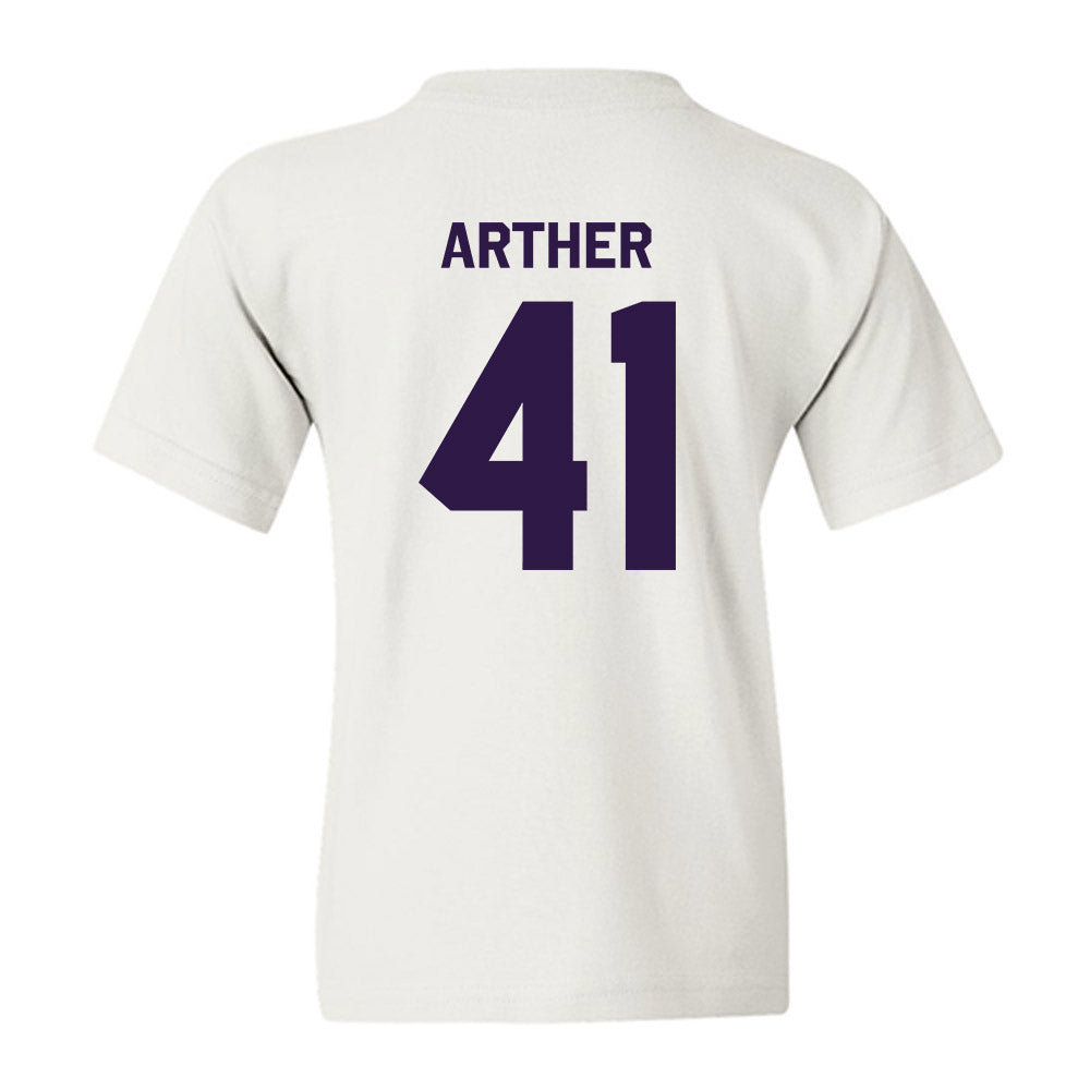 Kansas State - NCAA Baseball : Adam Arther - Classic Shersey Youth T-Shirt-1