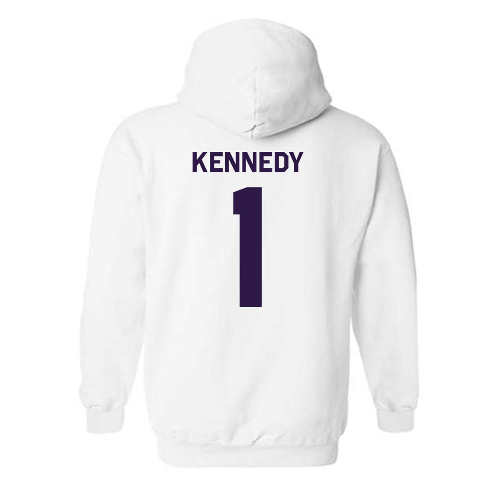 Kansas State - NCAA Baseball : Dee Kennedy - Classic Shersey Hooded Sweatshirt-1