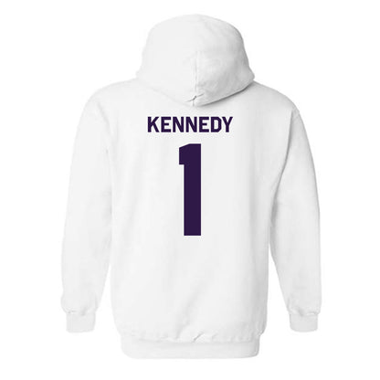 Kansas State - NCAA Baseball : Dee Kennedy - Classic Shersey Hooded Sweatshirt-1