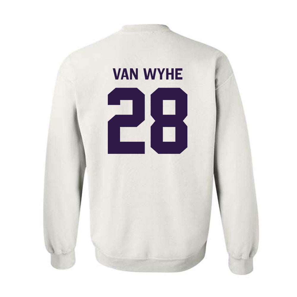 Kansas State - NCAA Football : Rex Van Wyhe - Classic Shersey Crewneck Sweatshirt-1