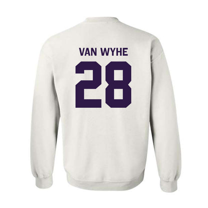 Kansas State - NCAA Football : Rex Van Wyhe - Classic Shersey Crewneck Sweatshirt-1