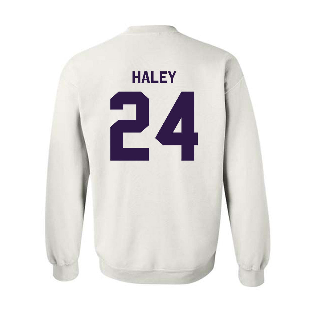 Kansas State - NCAA Baseball : Austin Haley - Classic Shersey Crewneck Sweatshirt-1
