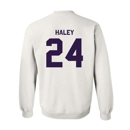 Kansas State - NCAA Baseball : Austin Haley - Classic Shersey Crewneck Sweatshirt-1