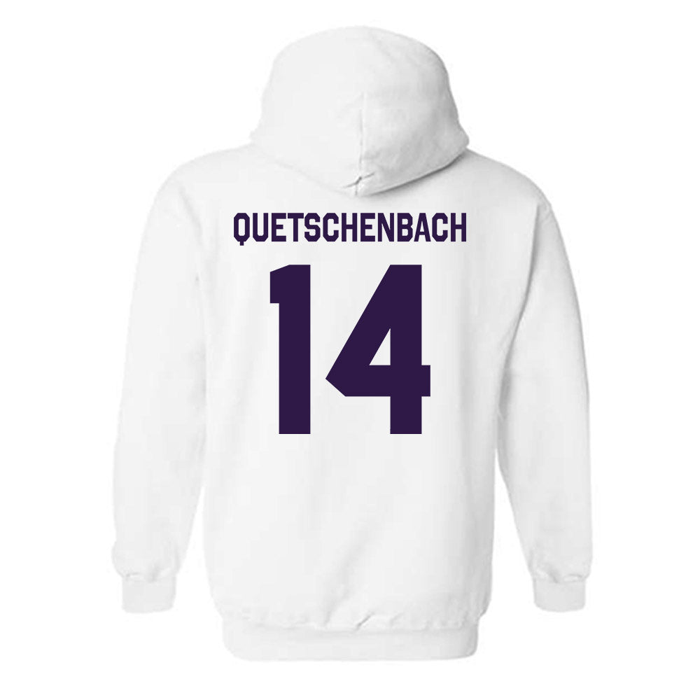 Kansas State - NCAA Baseball : Jack Quetschenbach - Classic Shersey Hooded Sweatshirt-1